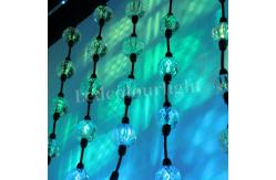 China 40mm 50mm 60mm DMX RGB Crystal LED 3D Ball Light String for Holiday Lighting supplier