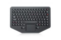 China Ip68 Waterproof Ruggedized Silicone Industrial Keyboard For Harsh Environments supplier