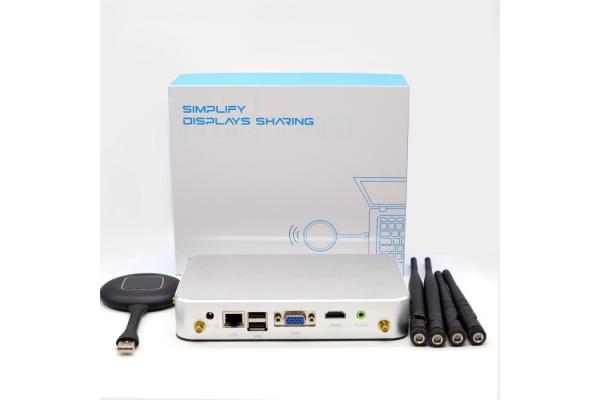 Quickshare Wireless Video Transmitter Receiver ,Aluminum Alloy Long Range Av Sender