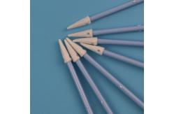China Double Pointed Head Cleanroom Sponge Foam Swab TX750 Lint Free supplier