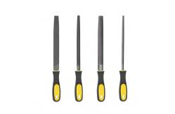 China Cutting Tooth File 10 Flat Bastard Cut File with Ergonomic Handle Bidentate Pattern supplier