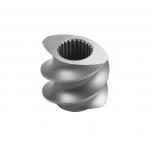 Bimetallic Extruder Screw Element For Wood Plastic Extruder / Twin Screw Extruder for sale