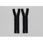 Pants And Garments Jeans Metal Zipper Auto - Lock Slider Black Polyester Tape for sale