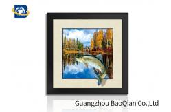 China Flower Pattern 5D Pictures 40x40cm Framed Bedroom Wall Image SGS Certificated supplier