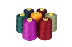 China Plastic Cone Optical White Sewing Thread , Eco - Friendly White Sewing Thread supplier