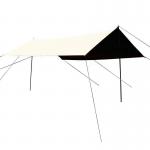 Outdoor Square Sun Shade Canopy Camping Shade UV Protection Portable Adjustable Height for sale