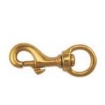 Swivel Eye Brass Snap Hook Round Eye Bolt Snap Hook Tie Snap Hook