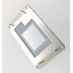 Transparent Window Overlay and Metal Plate Assembly in Red for Screen Printing