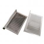 Stainless Steel 304 316 Micron Wedge Wire Screen Johnson Filter Mesh With Stiffeners for sale