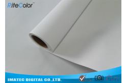 China 24 260Gsm Blank Stretched Polyester Canvas Roll Pigment - Based 300D×600D supplier