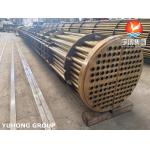 ASTM B111 Copper Alloy Straight Tube Bundle , Tubesheets For Heat Exchanges And Condensers for sale