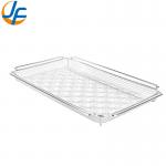 RK Bakeware China Foodservice Stainless Steel GN1/1 Grilled Fry Basket for sale