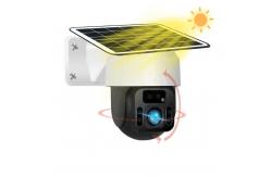 China Weatherproof 6.8W 4G Solar PTZ Camera , Wireless Battery 4G WiFi Security Camera supplier