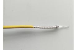 China Customized PFA Insulated Heating Cable With Inner Shielding / Copper Nickel Wire supplier
