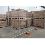 Iron Metal 2.1*2.4m Welded Temp Construction Fence for sale