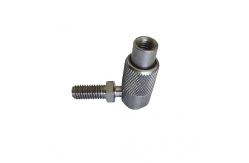 China Cable End Fittings Stainless Steel M8 Ball Joint With Knurled Finish supplier