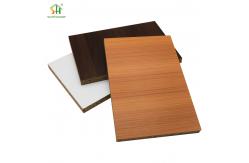 China Custom Particle Board Moisture Resistant Melamine Chip Board For Kitchen Cabinets Panel supplier