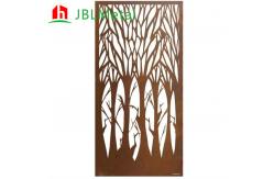 China Unique Corten Steel Rusty Decorative Metal Wall Customized supplier
