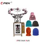 OPEK 366A Multi New Pattern Weaving Works for Rib Hats Knitting Machine