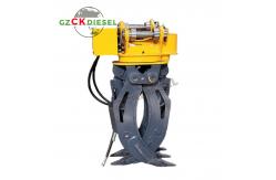 China Customized Universal Mechanical Steel Gripper For Excavator supplier