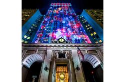 China Displays For Interactive Architectural Mapping Building Facade Projection supplier