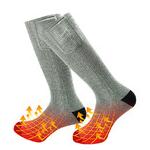Graphene Heating Sheet Technology Electric Foot Warmer Socks For Ultimate Winter Warmth And Comfort for sale