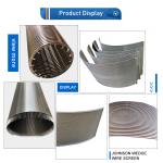 Round Profile Wedge Wire Screen High Strength for Effective Filtration for sale