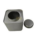 DADI  Metal Tea Tin Box Customization Square Empty Tea Tin Boxes Support OEM Printing for sale