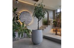 China Create a Beautiful Garden with Fiberglass Flower Pots Durable and Lightweight supplier