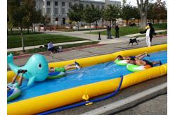 China Crazy Summer Water Games Large Slip and Slide With 3 Years Warranty supplier