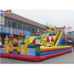 0.55mm Tarpaulin Large Amusement Park Commercials Inflatable Playground for sale