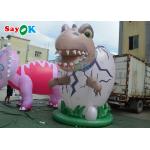 4m Inflatable Giant Dinosaur For Festive Decoration Wind Resistance