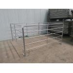 Portable 5.5ft Galvanized Livestock Fence Panels For Sheep Yard / Cattle Yard for sale