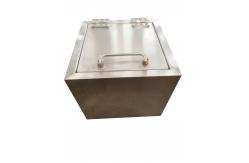 China Double Lock Custom Lead Boxes Stainless Steel Inner And Outer supplier