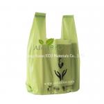 Compostable Carrier PLA Packaging Bag Corn Degradable ODM for sale