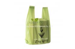 China Compostable Carrier PLA Packaging Bag Corn Degradable ODM supplier