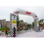 Outdoor Custom Inflatable Arch PLD - SA With Lighting System / Banners