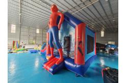 China Manufacture Bouncy Castler Inflatable Bouncer Combo With Slide SpidermMan Castle supplier