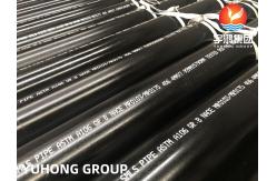 China ASTM A106 Gr. B SMLS Black Carbon Steel Pipe Seamless Pipe supplier