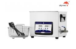 China Cosmetic Tool Ultrasonic Cleaning Mchine With 200w Heating Power 2.85 Gallon supplier