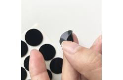 China Die Cut Conductive Silicone Rubber Gasket Self Adhesive Silicone Conductive Sheet supplier
