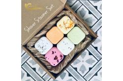 China Colorful Aromatherapy Shower Steamers Set With Dired Flower supplier