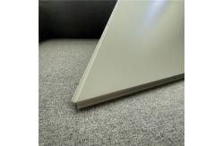 China Perforated Acoustic Triangular Aluminum Lay In Ceiling Panel 1000x1000x1000MM supplier