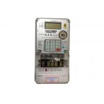 High Accuracy 1P Keypad STS Prepaid Meters DDSK150 With Long Terminal Cover for sale