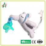 Washable Pacifier Plush Toy Pacifier Clip CE/BSCI Certificate