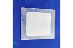 China Professional Custom Opaque Quartz Slotted Sheet High Temperature Resistant supplier