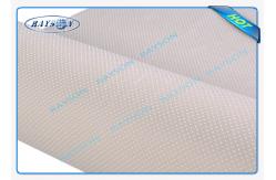 China Recyclable White Polypropylene Spunbond Non Woven Fabric Air Permeable Small Roll supplier
