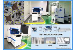China LED Lens 0402 components 12 pcs placement head Mounting Machine supplier