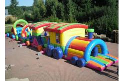 China Large Long Outdoor Obstacle Course For Kids Interactive Boot Camp supplier