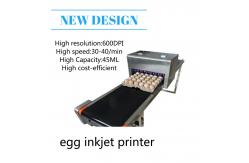 China High Performace Egg Jet Printer With Computer Control Dedicated Shuttle Conveyor supplier
